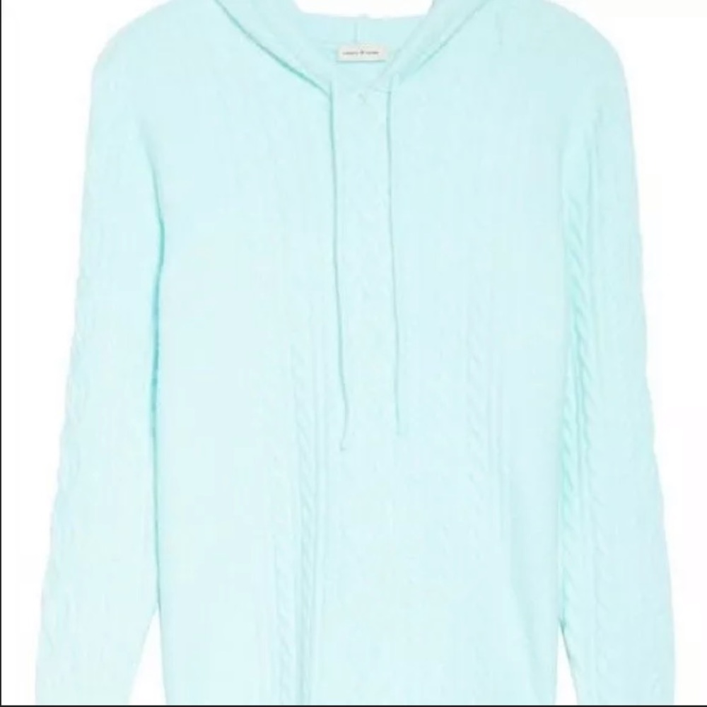 BOGOF🔥 Court & Rowe seafoam cableknit soft hoodie - Picture 2 of 6